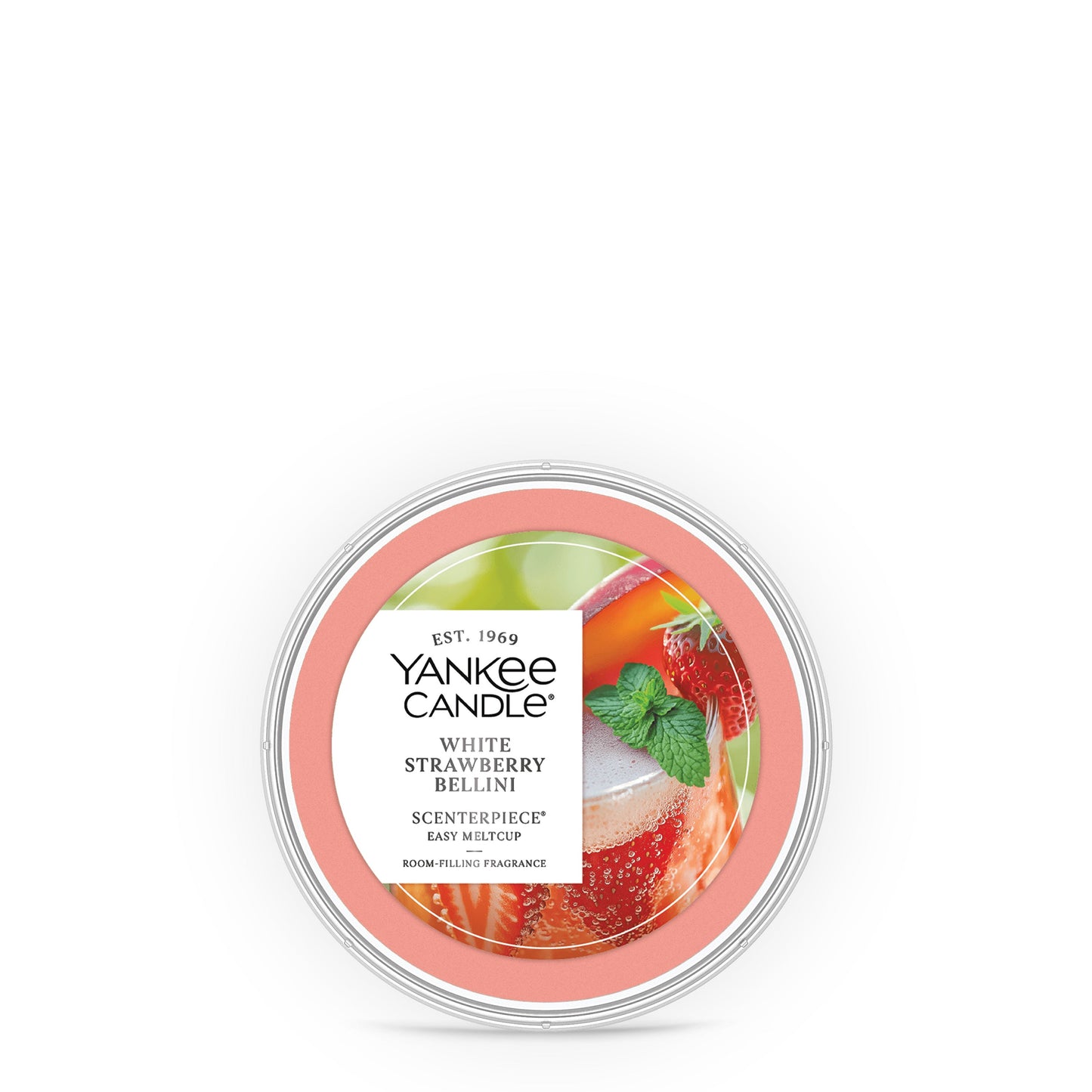 White Strawberry Bellini Drop 5-0560