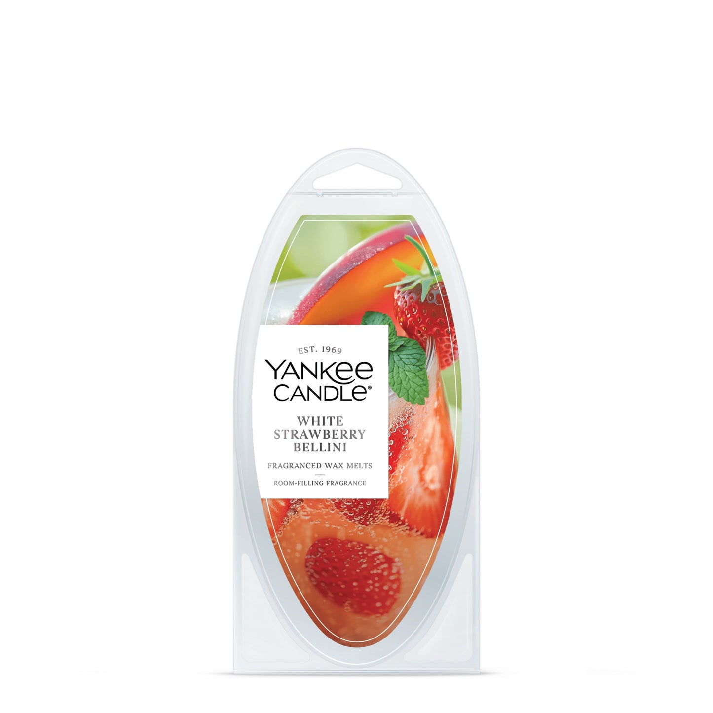 White Strawberry Bellini Drop 5-0560